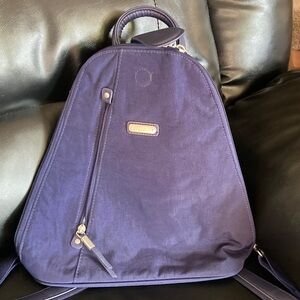 Bagolini Navy Triangular Backpack